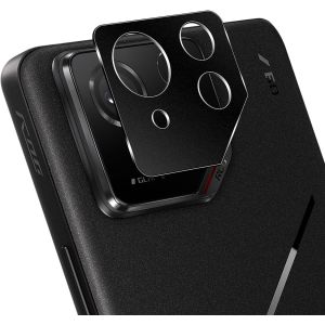 pour Asus ROG Phone 9 Pro 5G Cam&eacute;ra Arri&egrave;re Protecteur, 9H Duret&eacute; Cam&eacute;ra Alliage D'aluminium Protection Objectif Arri&egrave;re, Anti-Rayures M&eacute;tal Camera Protecteur pour Asus ROG Phone 9 Pro 5G-Noir - Neuf