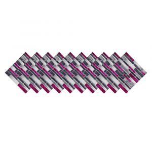 Lot de 10 stickers carrelage effet marbre - Violet, 10 x 10 cm, PVC, r&eacute;sistant &agrave; l'humidit&eacute; et &agrave; la chaleur, facile &agrave; appliquer - Neuf