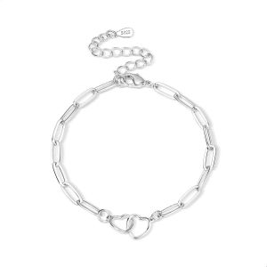 Eryi-Bracelet Femme Or/Argent En C?Ur Infini, Bracelets Réglables Acier Inoxydable, Plaqué En Or 14 Carats, Bracelet D'amour, Bijoux Cadeaux Pour Femmes, Filles - Neuf