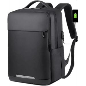 CHECARZHN--NO1-Sac À Dos Pc Pour Homme, Femme Sac À Dos Pc Jusqu'À 16,2 Pouces Avec Port Usb, Sac À Dos De Travail, Sac À Dos Étanche, Sac À Dos De Voyage, Sac À Dos Pour Ordinateur Et Bureau, Sac À - Neuf