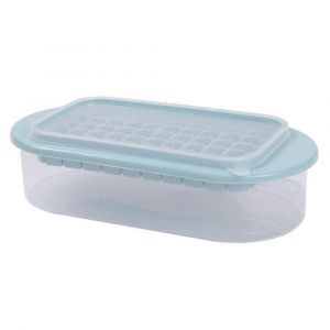 Vente Promotionnelle Bac À Glaçons En Silicone Avec Couvercle Et Rangement - Neuf
