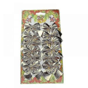 Floqu&eacute; Arc pour l'Arbre de No&euml;l D&eacute;coration - tapis de Velours Rouge Suspendus Ornement Pendentif - Neuf