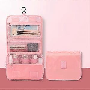 Nouveau,adapté Trousse de toilette de voyage et suspendue,Trousse de toilette pliable,Trousse de maquillage,Trousse de toilette étanche - Neuf