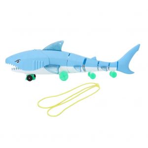 Jouet Musical Electrique A Led Avec Laisse, Jouet Interactif Pour Enfants, Bleu Bebe - Neuf