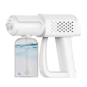 Machine à brumisateur désinfectant,350ml Nano pulvérisateur sans fil Pistolet à lumière bleue portatifs pour toucher - Neuf