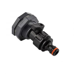 Connecteur De R&eacute;servoir D'eau De Cloison En Pvc De 3/4 De Pouce Tube Cannel&eacute; Pour Raccord De Tuyau En Vrac Pour Barils De Pluie Aquariums &Eacute;tangs - Neuf