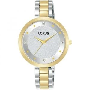 Lorus Femme Analogique Quartz Montre Avec Bracelet En Acier Inoxydable Rg258wx9 - Neuf