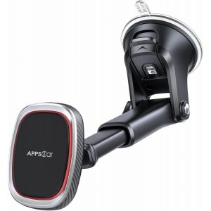 KALANKA-Support T&eacute;l&eacute;phone Voiture, 6 aimants puissants, Support de t&eacute;l&eacute;phone pour Tableau de Bord Flexible, r&eacute;glable, Support de t&eacute;l&eacute;phone &agrave; Ventouse puissante pour iPhone, Geogle, etc - Neuf