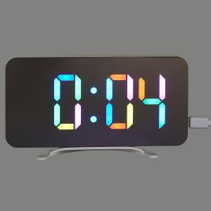 BE MIX, HT0023, Reveil Chargeur à Induction 5W, Réveil 2-en-1 Décoratif et High Tech, Affichage Multifonction, Chargeur à Induction Intégré, Alimentation Pratique, Notice Incluse - Neuf