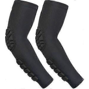 Bran 2pcs Rembourré Coude Avant-Bras Manchons Compression Bras Support Protecteur - Neuf
