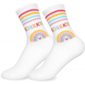 KALANKA-Chaussettes d'&eacute;colier 2025 pour gar&ccedil;ons et filles, chaussettes en coton pour enfants 28-36 Chaussettes de sport amusantes pour la rentr&eacute;e scolaire Cadeau de remplissage - Neuf