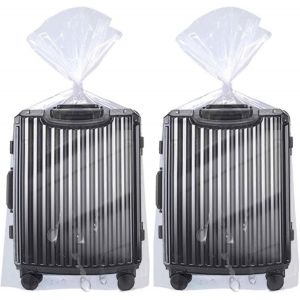 2 Pi&egrave;ces Sacs De Rangement Extra Larges En Plastique Transparent,100 X 150 Cm,Pour Prot&eacute;ger De La Poussi&egrave;re, Bagages, Val S, Meubles, Consolateurs, Cha - Neuf