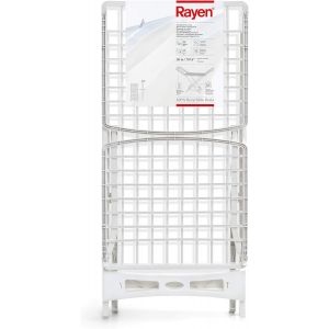 KGABERY-Étendoir À Linge,Séchoir En Résine Avec Sécurité,Léger Et Résistant,20M D¿Étendage Pour Intérieur Et Extérieur,Blanc - Neuf