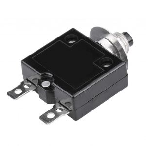 Disjoncteur thermique &agrave; r&eacute;armement manuel 15 A,protection contre les surintensit&eacute;s et les surcharges - Neuf