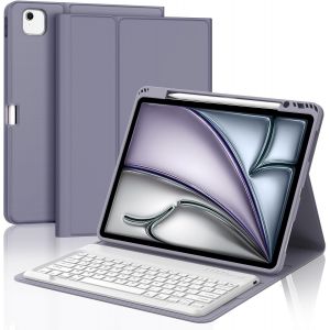 Winchking Clavier Pour Ipad Air 13 Pouces M3 2025 - Coque Clavier Pour Ipad Air 13 Pouces M2 2024, Azerty[Z1083] - Neuf