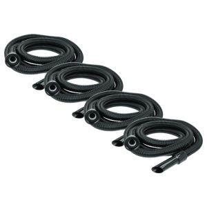 vhbw 4x Tuyau compatible avec Numatic NVP180-11, NVR170, NVQ380, NVQ200, NVP180, NVQ370, NVP180 2 aspirateurs - 3,5 m, avec raccord circulaire 32mm - Neuf