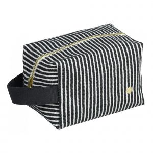 Trousse cube Basile caviar 10 x 16 x 10 cm La Cerise sur le G&acirc;teau - Neuf