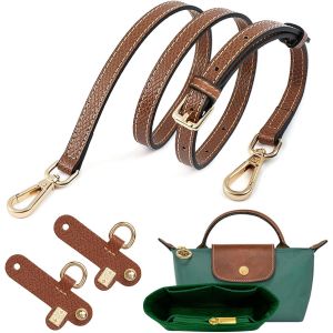 nzqaf-Organiseur pour sac Longchamp - Bandoulière pour sac Longchamp pour femme - Sangle de transport pour Longchamp Mini - Organiseur pour Longchamp Pliage Mini - Organiseur pour sac à main (vert) - Neuf