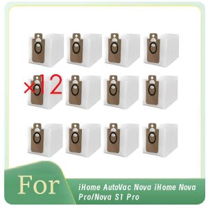 Lot de 12 sacs &agrave; poussi&egrave;re pour aspirateurs AutoVac Pro/S1 Pro, accessoires pour une efficacit&eacute; de nettoyage am&eacute;lior&eacute;e - Neuf