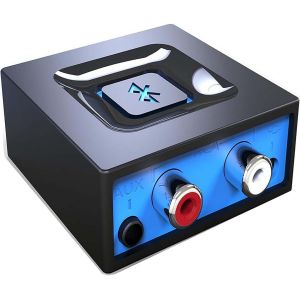 MEVRONISSHOP-R&eacute;cepteur Audio sans Fil, Adaptateur Bluetooth pour PC/Mac/Smartphone/Tablette/R&eacute;cepteur AV, Sorties 3,5mm et RCA pour Hauts-Parleurs, Couplage Simple, Bouton Marche/arr&ecirc;t - Neuf
