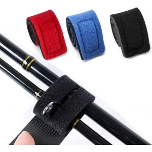 Sangles De Canne À Pêche, Lot De 3 Pièces, Accessoires De Canne À Pêche, Velcro Pour Cannes À Pêche, Sangles De Canne À Pêche Rétractables Pour Raquettes De Badminton Et Clubs De Golf - Neuf