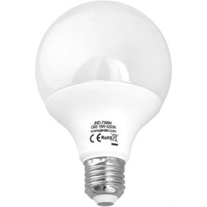 - Ampoule Globe Led, G95 E27, 15w (Équivalent 120w Halogène) Lumière Blanc Froide 6000k, 1500 Lumens, Cri ¿80, Non Dimmable - Neuf