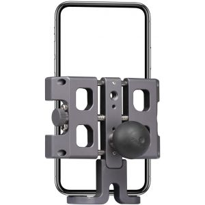 acdsgd-Support de t&eacute;l&eacute;phone portable moto en alliage d'aluminium avec t&ecirc;te sph&eacute;rique de 1 pouce, compatible avec support RAM &agrave; double bras de type B, adapt&eacute; pour smartphone de 5,5 &agrave; 7 pouces. - Neuf