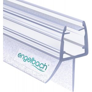 Joint de porte de douche 60cm-Profil d'étanchéité en caoutchouc extra-épais pour verre 5-8 mm,étanchéité optimale,installation facile - Neuf