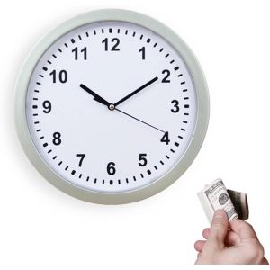 ChenQuanSarl-Compartiment Secret, 10 Pouces Horloge Murale Guide De Sécurité Mur Coffre - Fort Caché Horloge De Sécurité Avec Compartiment Caché Stockage Caché Secret Caché Horloge Vintage Grand(Arge - Neuf