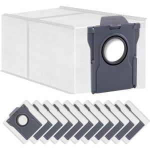 Lot de 12 sacs &agrave; poussi&egrave;re pour L10s Pro Ultra/L10s Plus/X40 Ultra Complete,/L10s Ultra/L20 Ultra Complete/X30 Ultra/Mova E30 Ultra,Accessoires pour sacs - Neuf