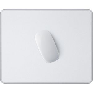 Tapis De Souris Carré Texturé De Qualité Supérieure - 25,4 X 21,4 Cm - Bord Cousu - Imperméable - Antidérapant - En Caoutchouc - Joli Tapis De Souris Pour Bureau-Gris - Neuf