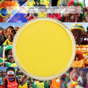 Pigment Metallique Pour Le Visage Et Le Corps, Peinture A Base D'eau, Maquillage De Fete, Jeu De Football, 30 G - Neuf