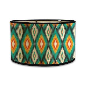 Abat-Jour Imprimer Abat-Jour Ovale 30x30x20cm Abat-Jour Vintage C - Neuf