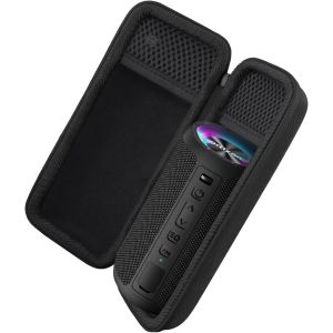 MEVRONISSHOP-tui pour Ortizan X10P/X10B/X8Pro Enceinte Bluetooth Portable sans Fils,Housse de Transport et de Rangement pour Enceinte Bluetooth Ortizan X10P/X10B/X8Pro avec Poign&eacute;e,Sac Seulement (Noi - Neuf