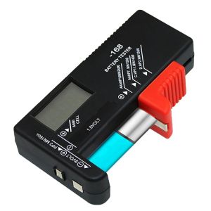Testeur de Piles Universel Numérique BT-168D pour AA/AAA/C/D/9V/1.5V - Testeur de Batterie sans Pile - Neuf