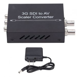 Convertisseur VidéO 3g Sdi Vers Av Sdi Vers Pal Ntscm Pour CaméRa Home CinéMa Ac - Neuf