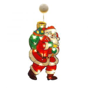 No&euml;l, D&eacute;coration de Fen&ecirc;tre Lumi&egrave;res avec Ventouses pour accrocher la Cha&icirc;ne de l'&Eacute;clairage - Neuf
