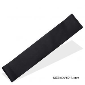 Élastique Exercice Bandes De Résistance Yoga Pilates Home Gym Musculation Boucle D'entraînement Noir - Neuf