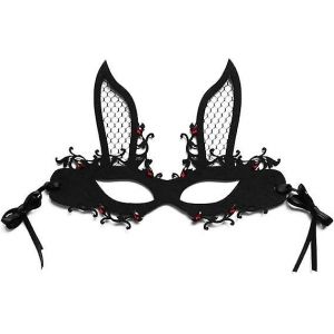 Halloween Noir Mascarade Masque Pour Femmes Araign&eacute;e Demi-Visage Costume Masque D&eacute;guisements Masque Pour Les Yeux Voile Pour No&euml;l Halloween Cosplay Party Filles Femmes - Neuf
