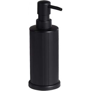 KAL-Distributeur De Savon Liquide, Distributeur Autonome De Savon À Main En Aluminium Pour La Salle De Bains, La Cuisine Et La Maison 250 Ml (Noir) - Neuf