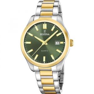 Montre - Acier Vert - Festina - F20738/2 - Neuf