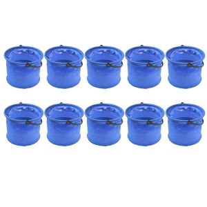 Blue Folding Bucket,Seau De P&ecirc;che Portable Pliable - Neuf