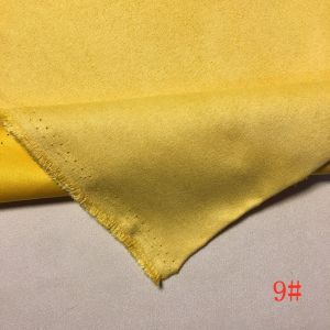 Tissu En Daim De Cryptage Polyester,Housse De Canapé En Peau De Daim Cinq Satinées,Housse De Siège De Voiture,Rideau À Rabat En Fourrure,Tissu À Coudre Pour Vêtement - Type [Yellow-9]-100cm X 150cm - Neuf