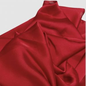 Promotion ! Echarpe / Foulard Soie 'soie &Eacute;ternelle' Rouge - 190x90 Cm - Neuf