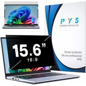 Filtre &Eacute;cran Confidentialit&eacute; 15,6 Pouces 16:9 - Protecteur D'&Eacute;cran Anti Espion, Film Anti-Lumi&egrave;re Bleu, Compatible Avec Hp/Dell/Acer/Lenovo/Thinkpad/Samsung/Asus - Neuf