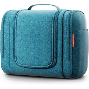 MAA-Trousse de Toilette XXL pour Homme et Femme [Design 2025] u2013 9L de Rangement avec Crochet à Suspendre u2013 Idéal comme Vanity de Voyage, Trousse Maquillage, Vanity Femme - Neuf
