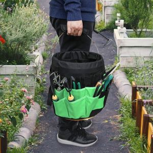 (Vert) Tissu D'oxford Outil De Jardin Sac De Rangement Pour Le Jardin - Neuf