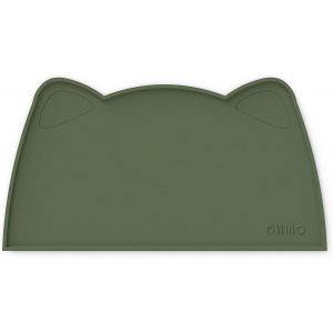 Petit Tapis Gamelle Chien Et Chat,(52 * 30cm,Camouflage Vert),Tapis De Plateau Gamelle De Nourriture Antidérapant Pour Chat Et Chien - Neuf