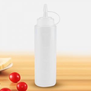 (Blanc)240ml 10pcs / Set Distributeur De Condiments En Plastique Pour Sauce - Neuf