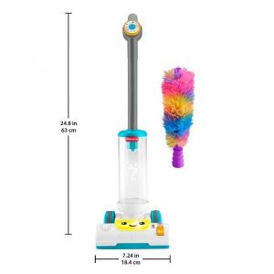 Fisher-Price Rires et &Eacute;veil Fisher-Price- -Aspirateur 2-en-1 - Neuf